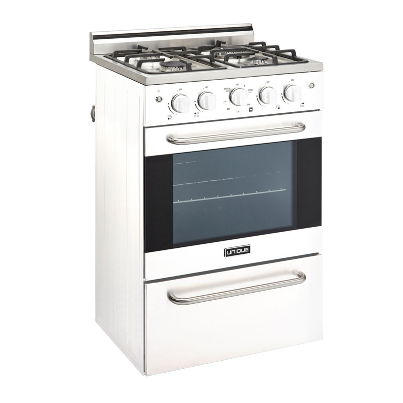 Unique Prestige Convection 24" 2.3 cu ft. Freestanding Gas Range